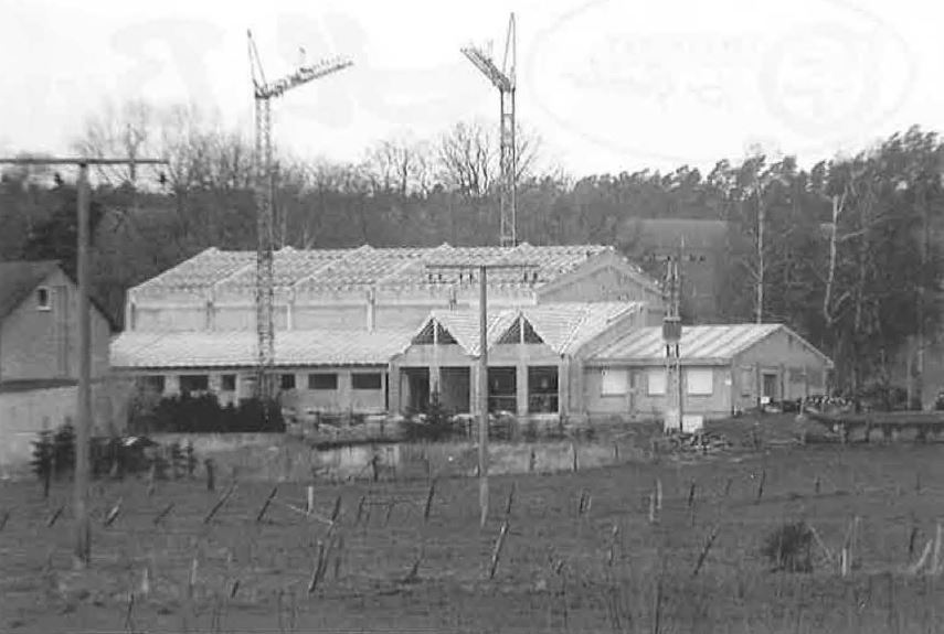 Bau der Külter Halle 1993